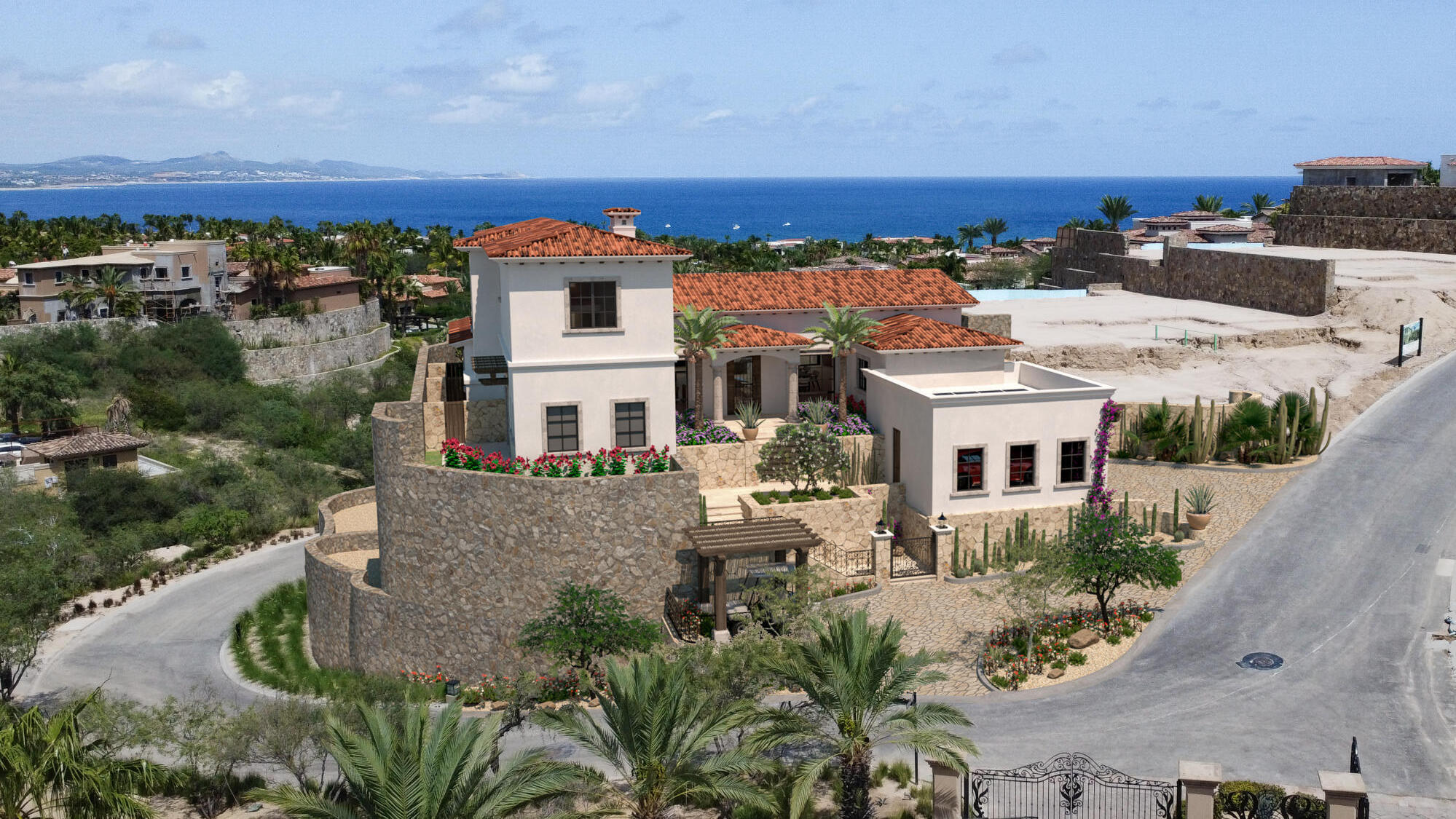 Palmilla Espiritu Del Mar This two story home is located within the exclusive gated community of Espiritu. The entrance surrounded by the interior courtyard will welcome you home; at the lower level a mesmerizing – Espiritu Del Mar, San Jose Corridor, BS
