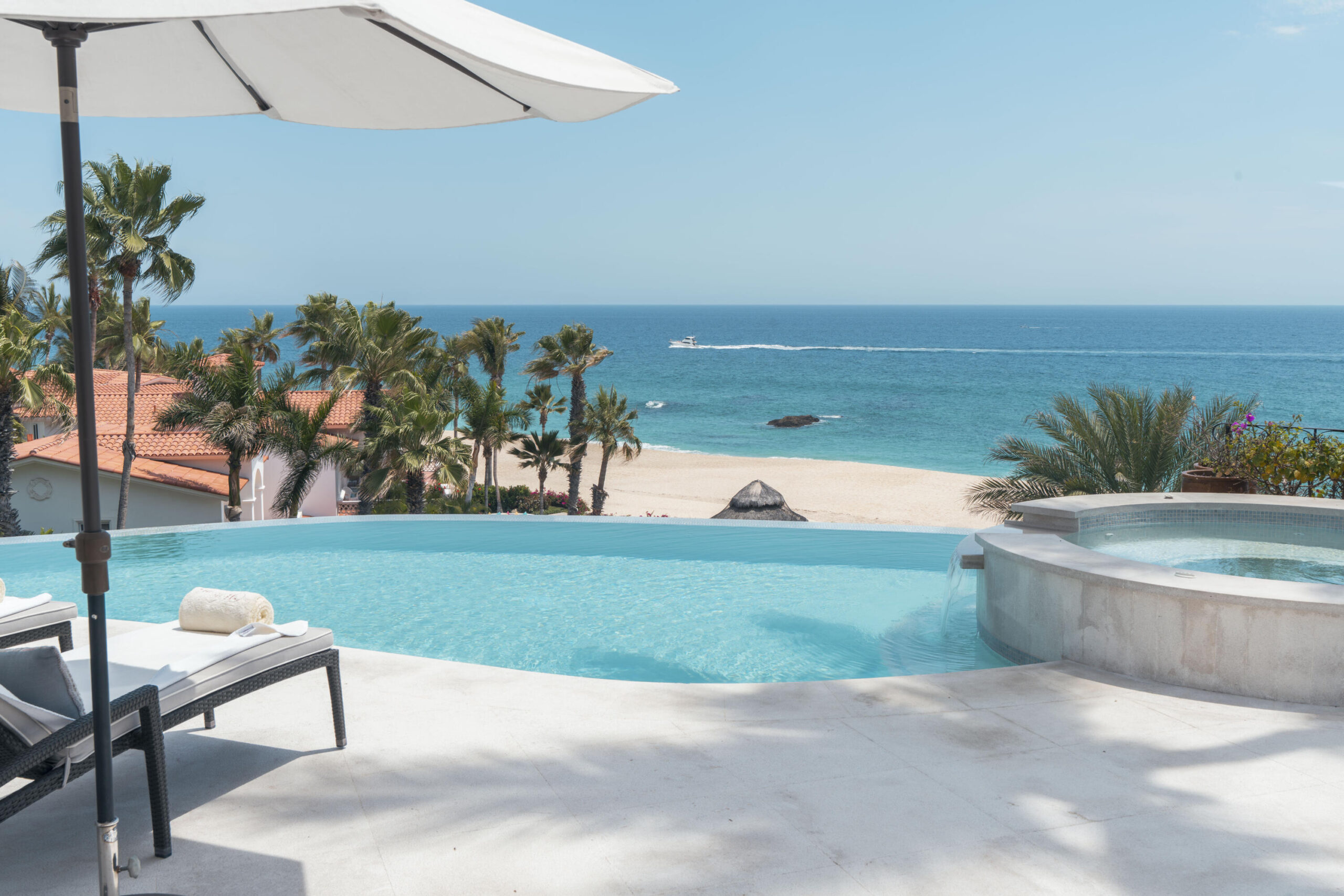 Palmilla Villas Del Mar This stunning second-row corner villa offers privacy and white-water ocean – Terrazas, San Jose Corridor, BS