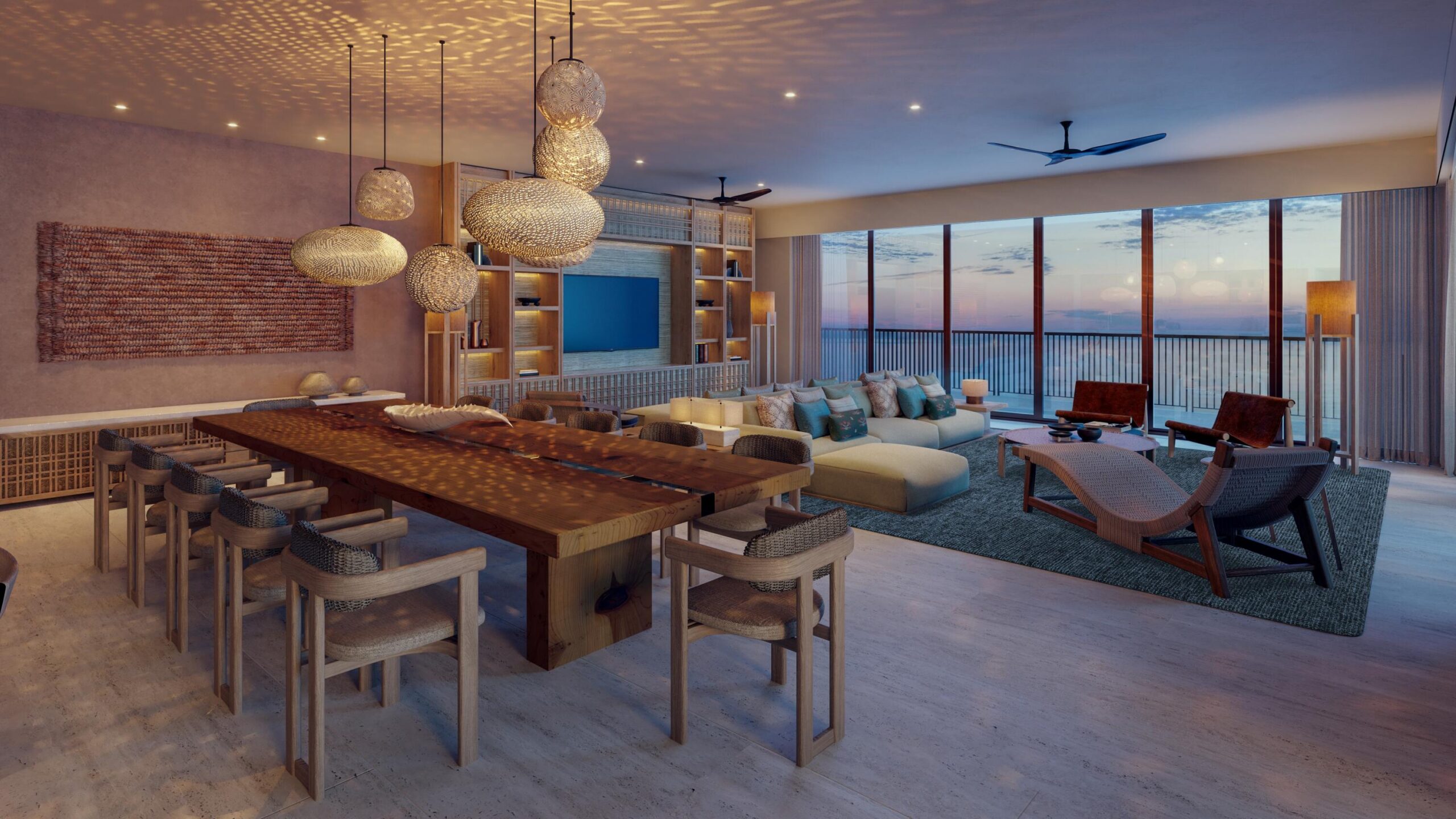 Palmilla Dunes Residence Club Experience elevated resort style living in this stunning 3-bedroom penthouse. Designed with an expansive open-concept layout, the living, dining, and kitchen areas flow seamlessly together, highlighted by oversized sliding glass doors that open to a spacious private terrace, ideal for outdoor dining and elegant entertaining.Each of the three bedrooms offers a beautifully appointed in-suite bathroom and refined furnishings, providing comfort, privacy, and a sophisticated retreat for residents and guests alike.The private rooftop terrace is designed for exceptional outdoor living, featuring a built-in BBQ, fire pit, and generous lounge seating--perfect for enjoying the ocean for sale