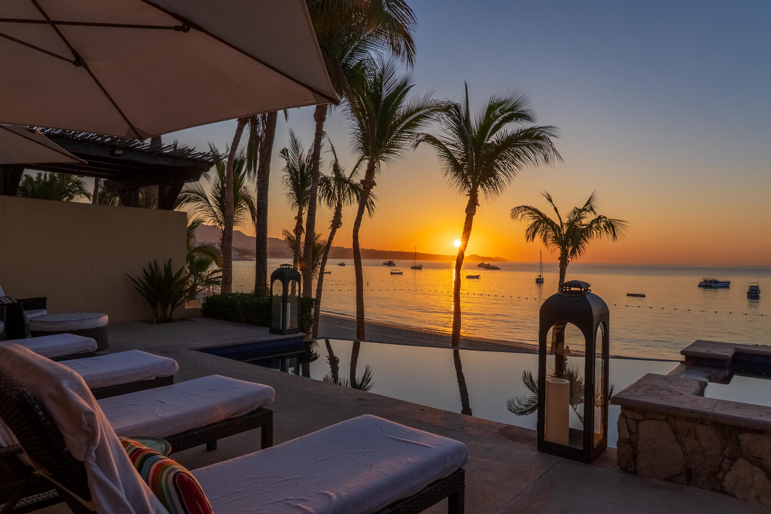 Palmilla Palmilla Estates Recently reimagined with a refined, modern sensibility, this 4-bedroom, 4.5-bath residence plus newly-built guest casita and offers an effortless blend of comfort and design. Framed by sweeping for sale