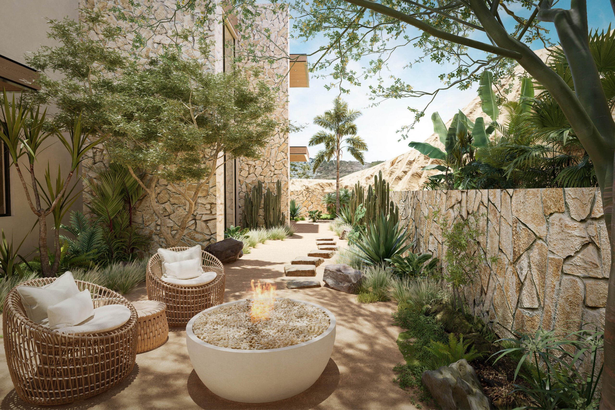 Palmilla Palmilla Estates Recently reimagined with a refined, modern sensibility, this 4-bedroom, 4.5-bath residence plus newly-built guest casita and offers an effortless blend of comfort and design. Framed by sweeping for sale