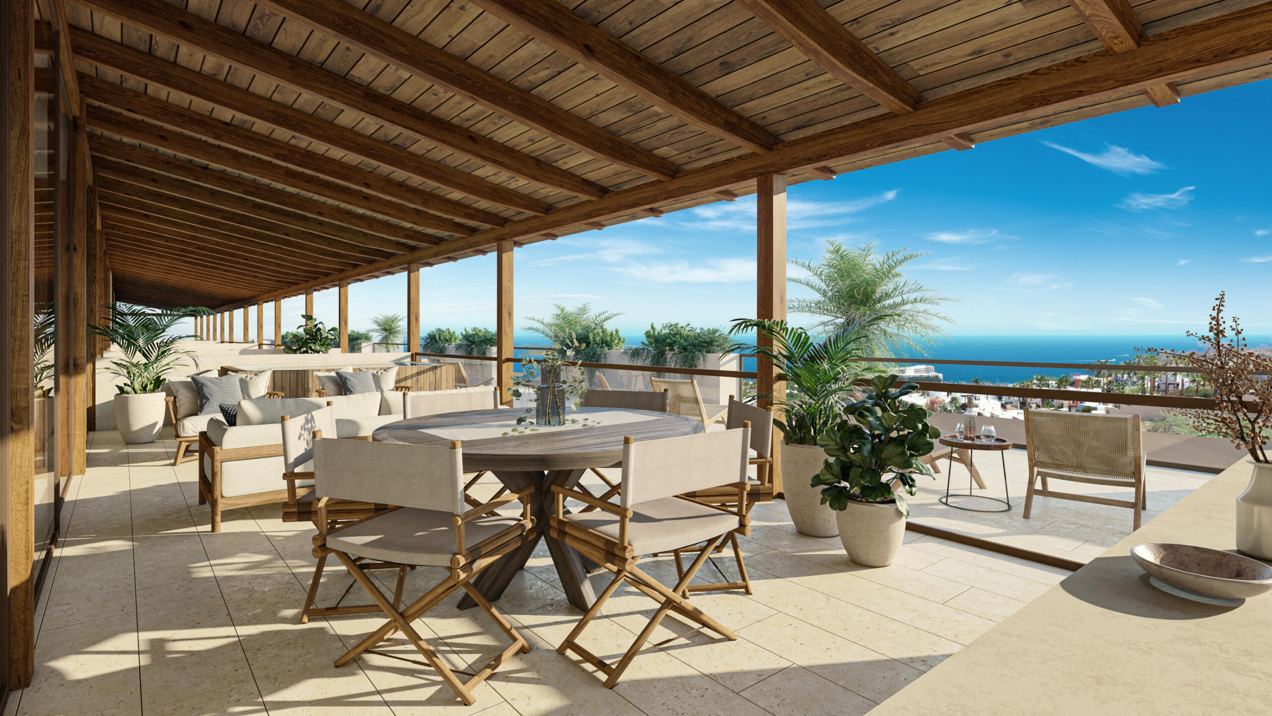 Palmilla Palmilla Dunes Turn key penthouse within Palmilla, one of Cabo´s most exclusive communities where over 10 restaurants, luxury amenities, a weekly organic market, 2 plazas and a swimmable beach are all just a golf cart ride away. Property offers a main terrace with pocket doors and a private rooftop with a fire pit and a barbecue where you can enjoy beautiful for sale