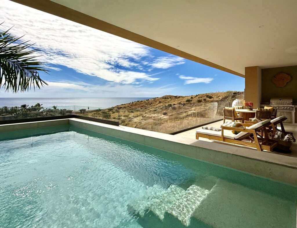 Palmilla Palmilla Estates Welcome to the epitome of opulence and functionality! This sprawling 5-bedroom, 6-bathroom estate nestled in the prestigious Palmilla Estates offers an unparalleled blend of elegance and efficiency.Bedrooms: Five spacious bedrooms designed for comfort and privacy, providing ample space for relaxation and rejuvenation.Bathrooms: Six beautifully appointed bathrooms, each exuding sophistication and convenience.Efficient Design: Meticulously crafted to embrace modern efficiency without compromising on luxury, ensuring sustainability and cost-effectiveness.3-Car Garage: A generous three-car garage providing secure parking and ample storage space for your vehicles and belongings. – 15, Palmilla Villa San Miguel, San Jose Corridor, San Jose Corridor, BS